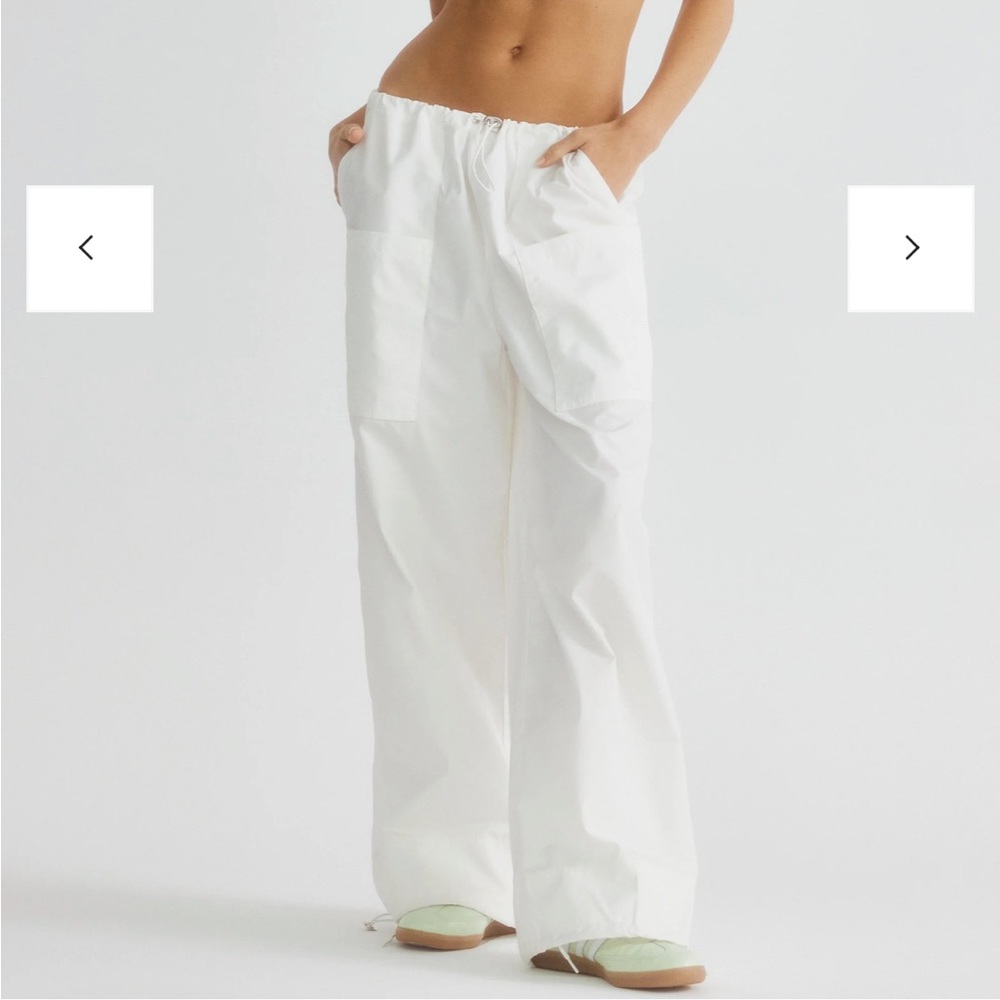 SNDYS PALOMA CARGO PANT - WHITE